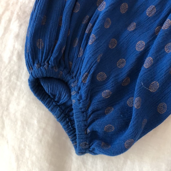 Collarless oversized Free People top - Picture 4 of 7